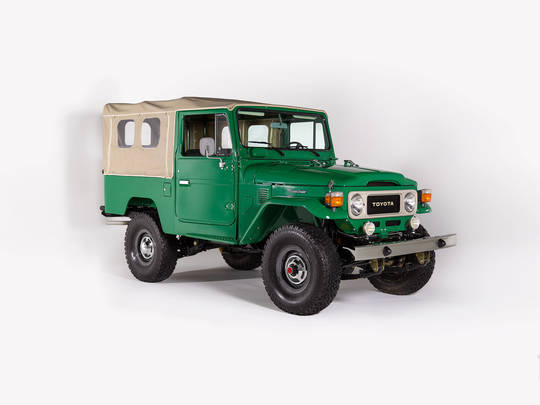 1980 Toyota Land Cruiser FJ43 John Deere Green FJ43 65659 HCJ-890