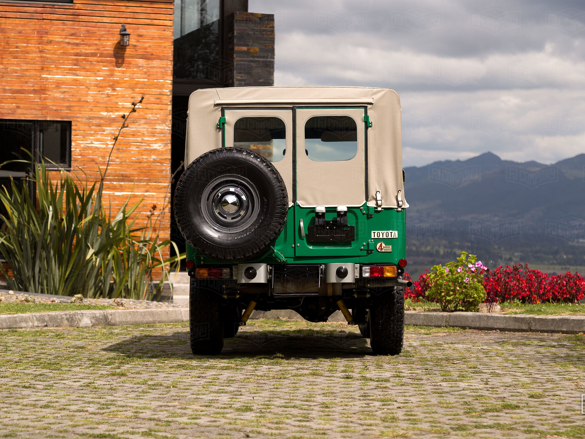 1980 FJ43 65659 John Deere Green