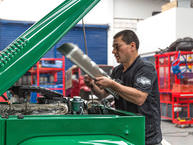 1980 FJ43 John Deere Green