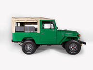 1980 Toyota Land Cruiser FJ43 John Deere Green FJ43 65659 HCJ-890