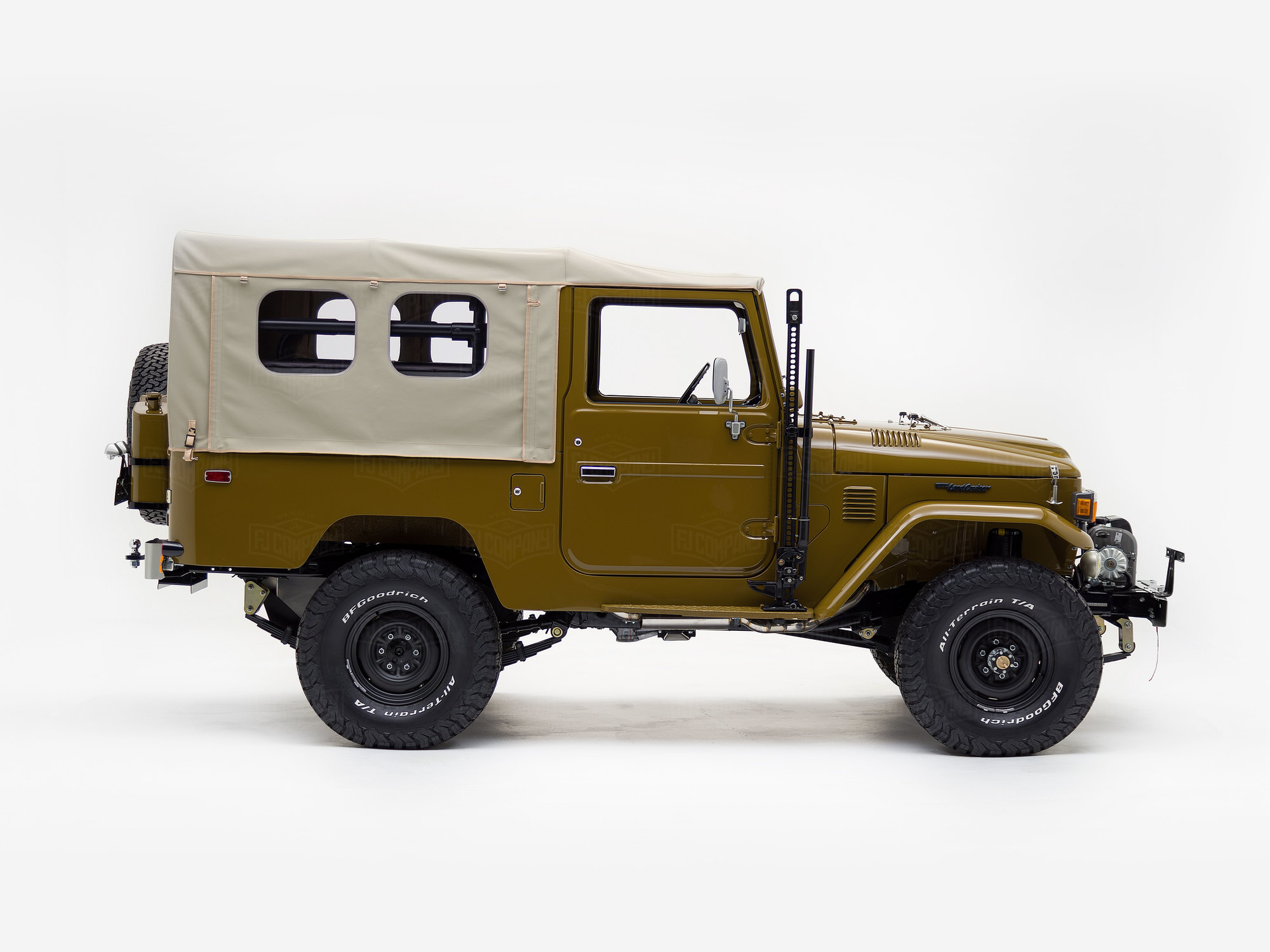 The FJ Company Toyota Land Cruiser 1980 FJ43-68372 Olive