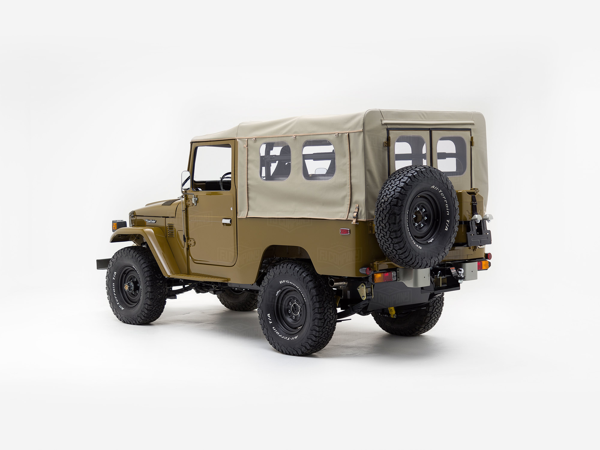The FJ Company Toyota Land Cruiser 1980 FJ43-68372 Olive