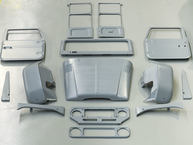 The FJ Company Toyota  Land Cruiser 1980 FJ43-66665 White