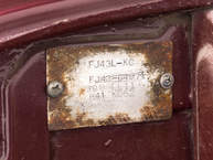 The FJ Company Toyota Land Cruiser 1980 FJ43-64971 Red