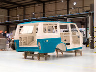 The FJ Company Toyota Land Cruiser 1980 FJ55-120563 Capri Blue White