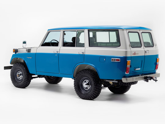 The FJ Company Toyota Land Cruiser 1980 FJ55-120563 Sky Blue White