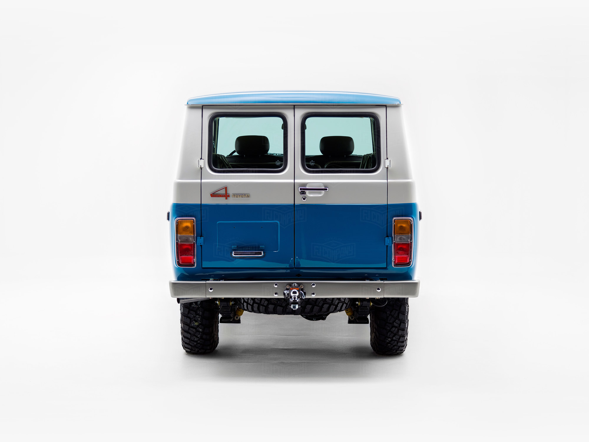The FJ Company Toyota Land Cruiser 1980 FJ55-120563 Sky Blue White