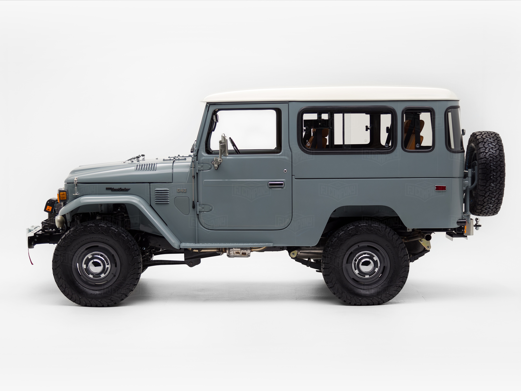 The FJ Company Toyota Land Cruiser 1980 FJ43-69182 Heath Gray