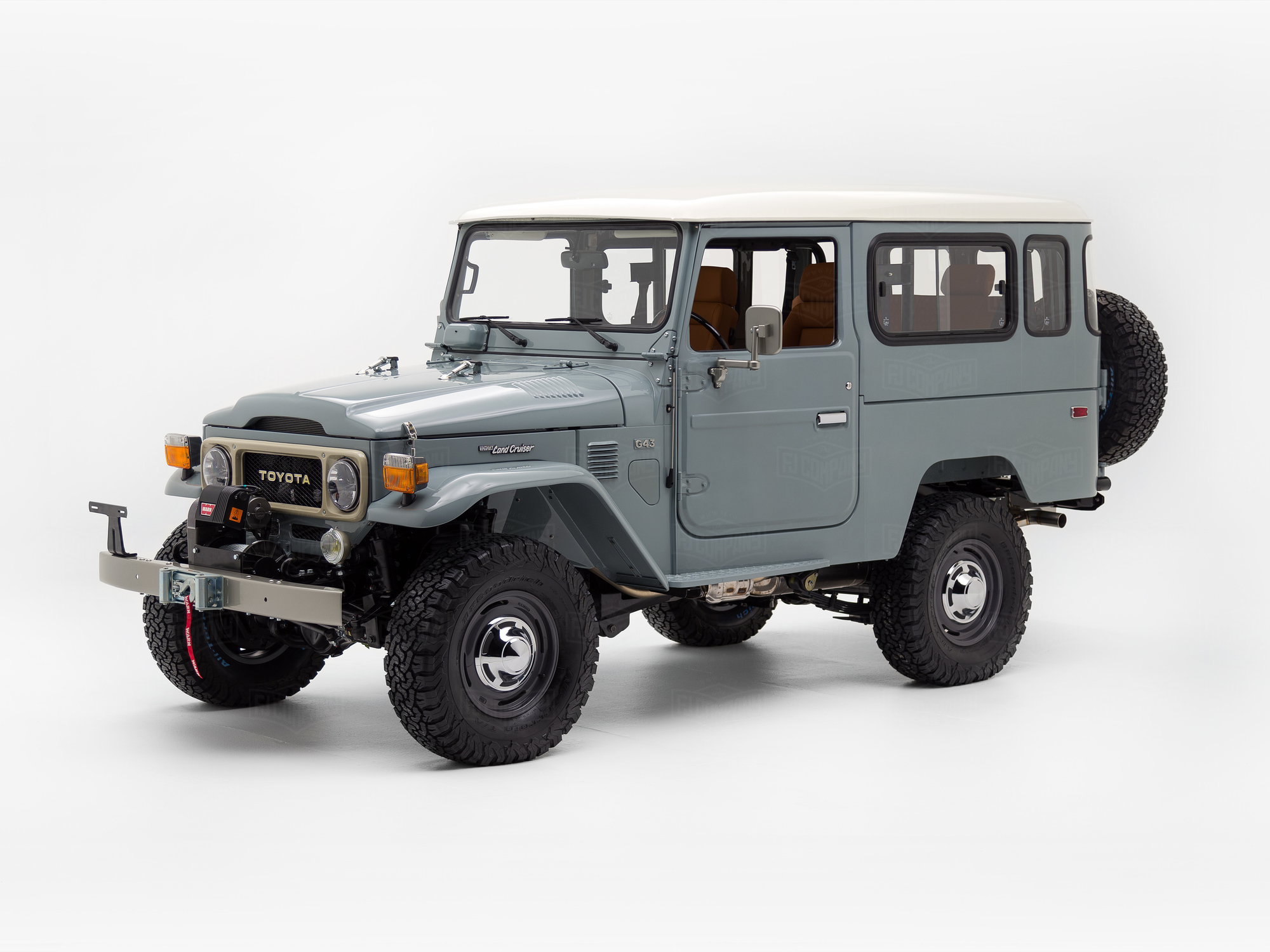 The FJ Company Toyota Land Cruiser 1980 FJ43-69182 Heath Gray