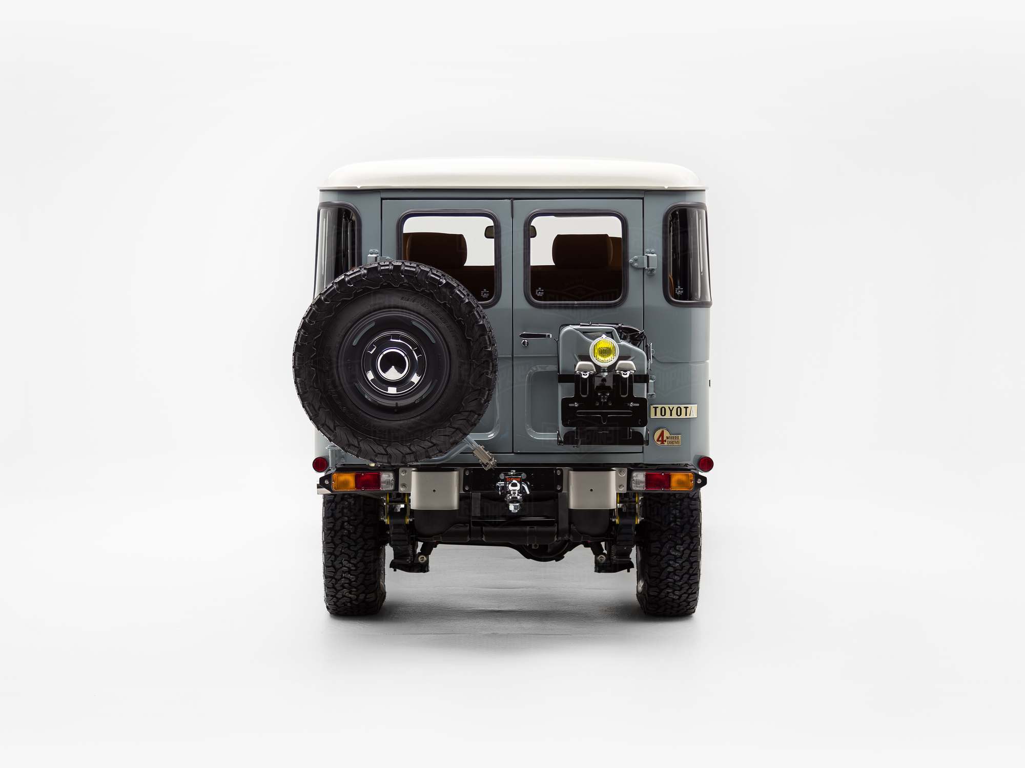 The FJ Company Toyota Land Cruiser 1980 FJ43-69182 Heath Gray