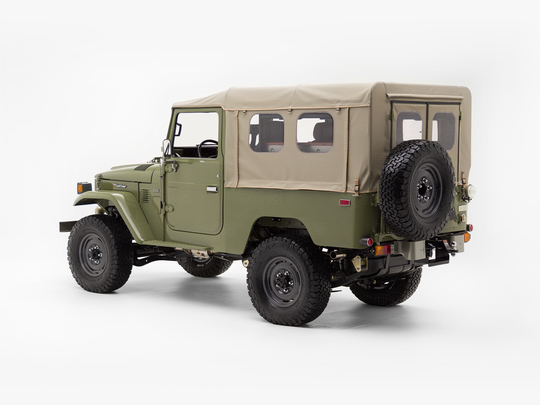 The FJ Company Toyota Land Cruiser 1980 FJ43-64971 Light Olive Todd Snyder Edition