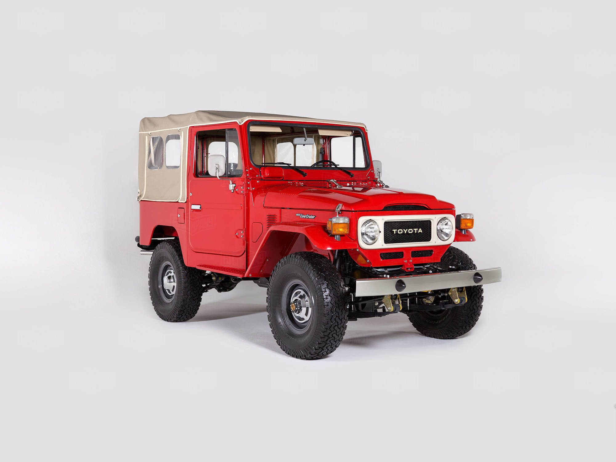 史上最も激安 1981 ​FJ40 - ​Freeborn Red​ - ​FJ40-338609 ミニカー