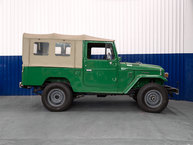 1981 Toyota Land Cruiser FJ43 John Deere Green FJ43 105510 Before