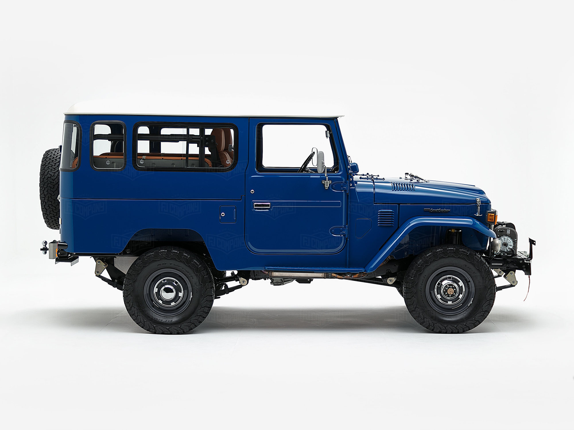 The FJ Company Toyota Land Cruiser 1981 FJ43-101089 Medium Blue