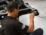 1981 Toyota Land Cruiser FJ43 John Deere Green 