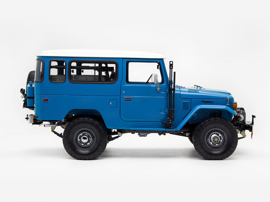 The FJ Company Toyota Land Cruiser 1981 FJ43-100618 Heath Gray