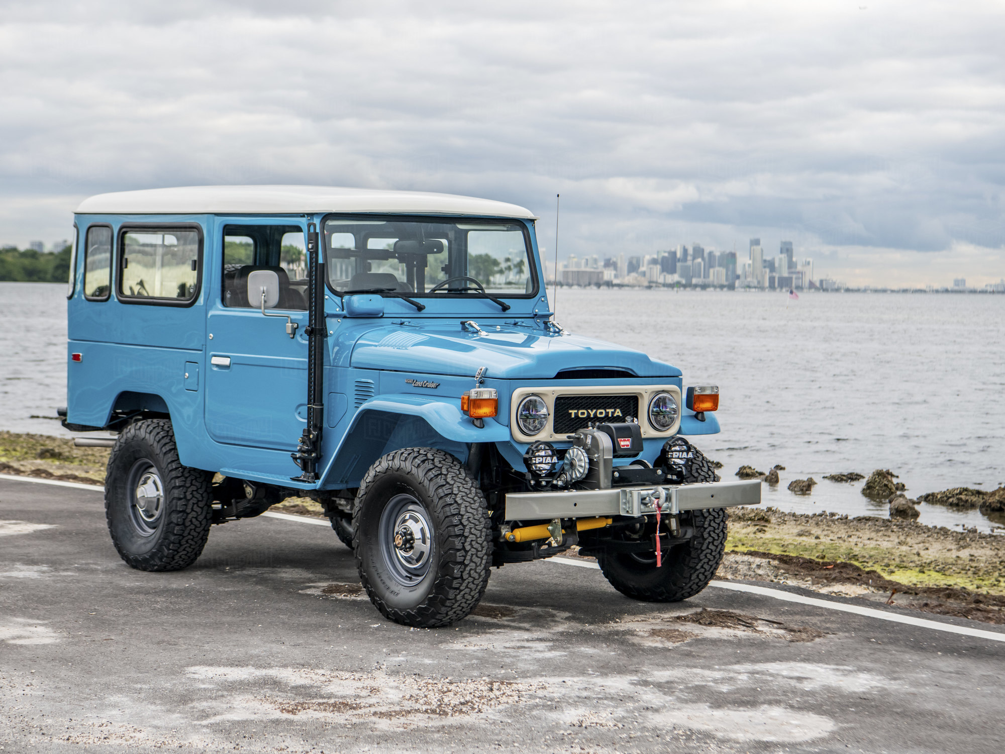 The FJ Company - 1981 FJ43 100618 Sky Blue - Outdoors Miami