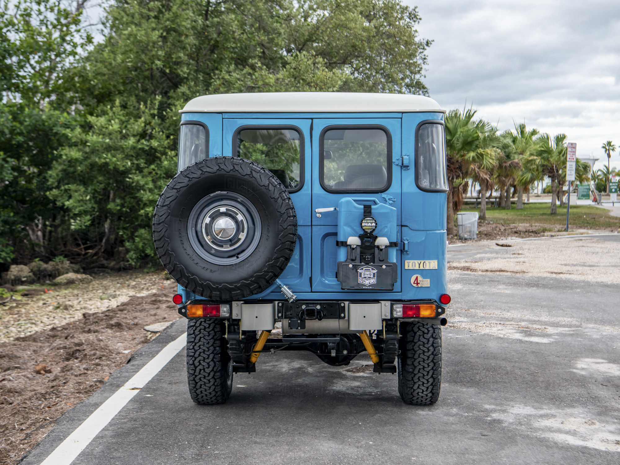 The FJ Company - 1981 FJ43 100618 Sky Blue - Outdoors Miami