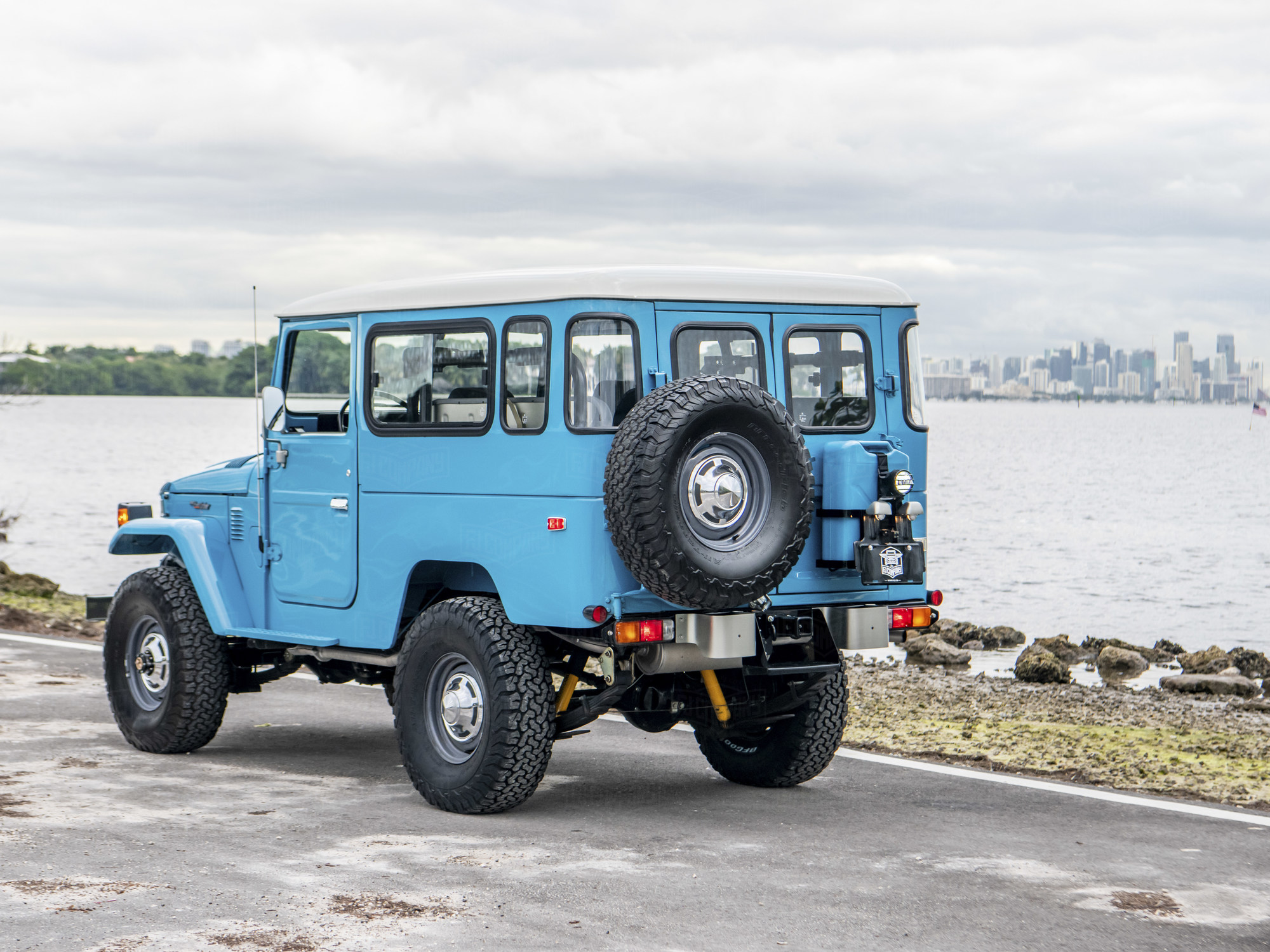 The FJ Company - 1981 FJ43 100618 Sky Blue - Outdoors Miami