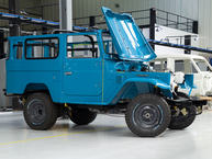 The FJ Company 1981 FJ43-102908 Land Cruiser Sky Blue 