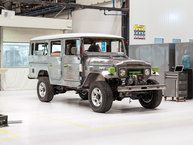 The FJ Company Toyota Land Cruiser 1981 FJ45-289139 Beige Rustic Green