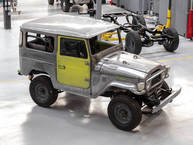 The FJ Company 1982 FJ40-356859 Land Cruiser Cadet Blue