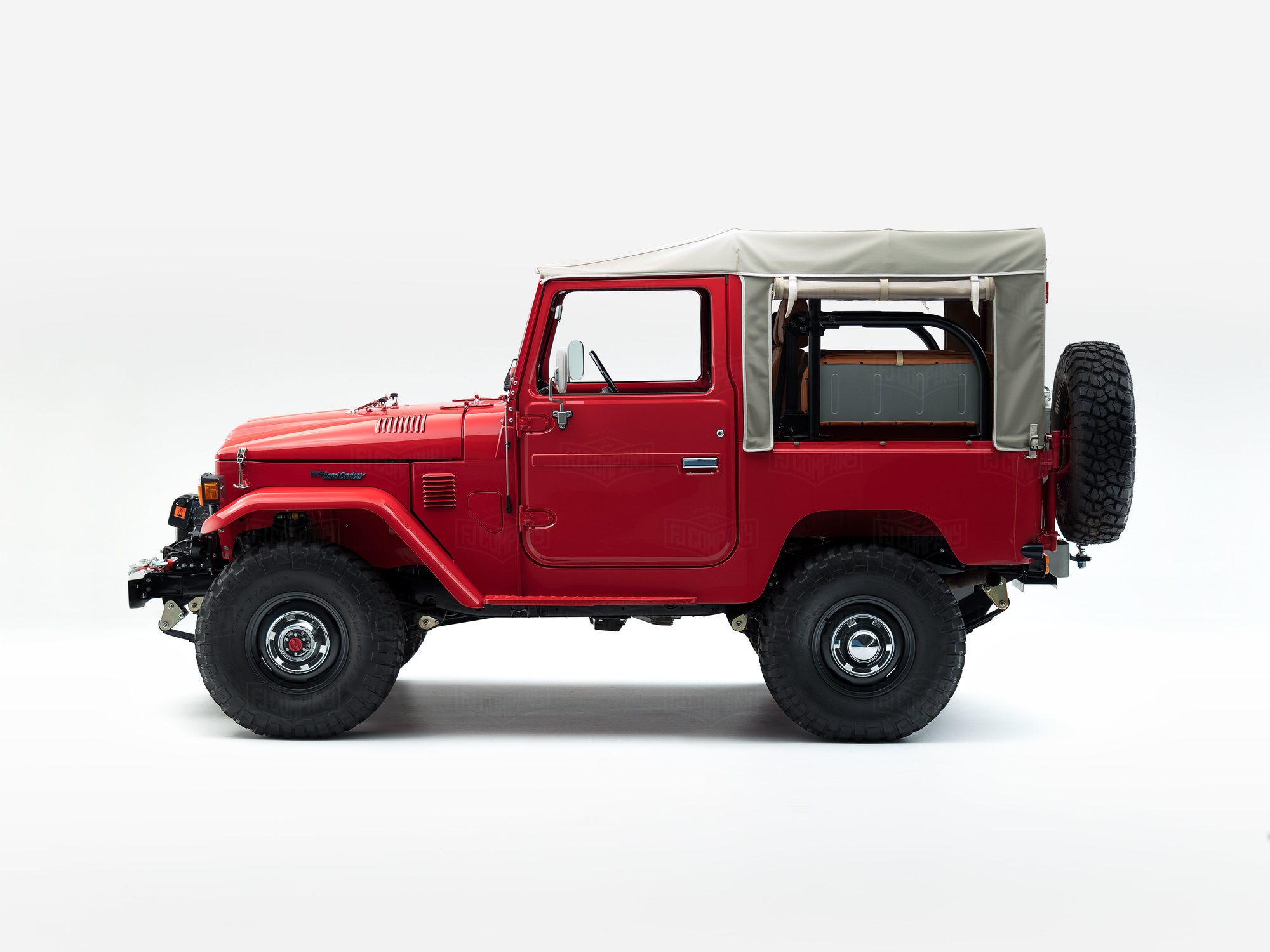 The FJ Company Toyota Land Cruiser 1982 FJ40-357089 Freeborn Red 