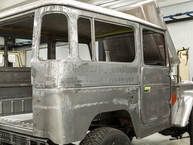 The FJ Company 1982 FJ40 Land Cruiser Freeborn red 358710