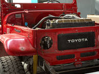 1982 Toyota Land Cruiser FJ40 Red FJ40-357089