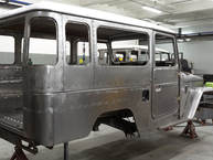 The FJ Company Toyota Land Cruiser 1982 FJ43-108019 Capri Blue