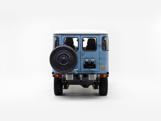 The FJ Company Toyota Land Cruiser 1982 FJ43-108019 Capri Blue