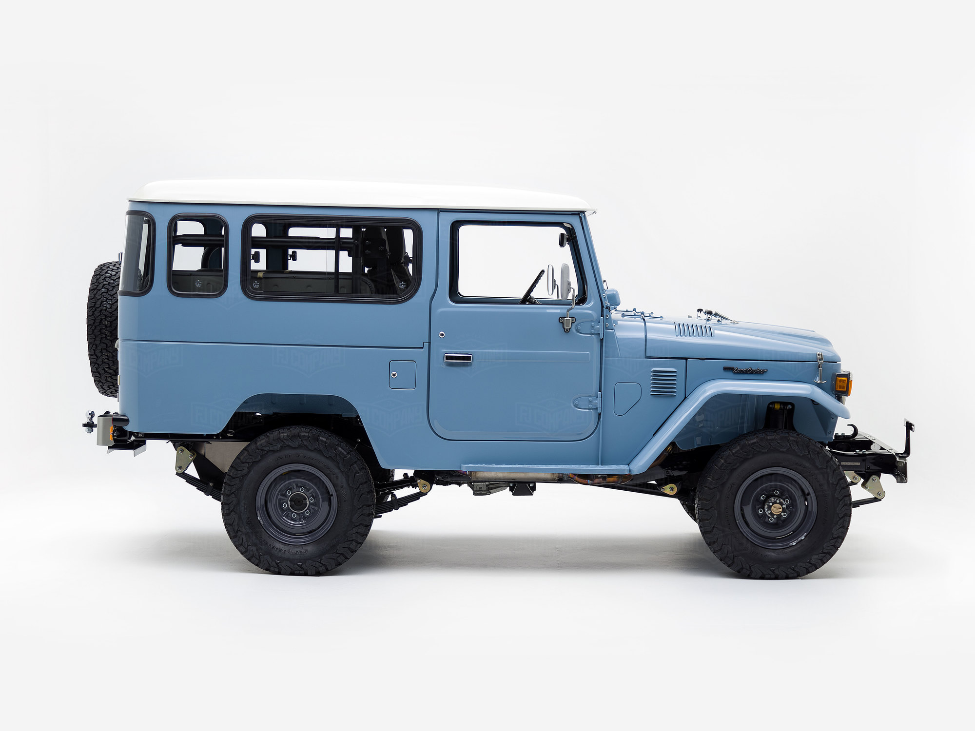 The FJ Company Toyota Land Cruiser 1982 FJ43-108019 Capri Blue