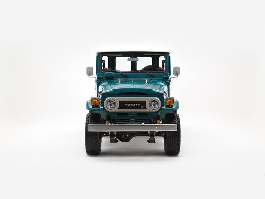 The FJ Company Toyota Land Cruiser 1982 FJ43-107690 Rustic Green Hugh Frater