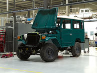 The FJ Company 1982 FJ43-107690 Land Cruiser Rustic Green