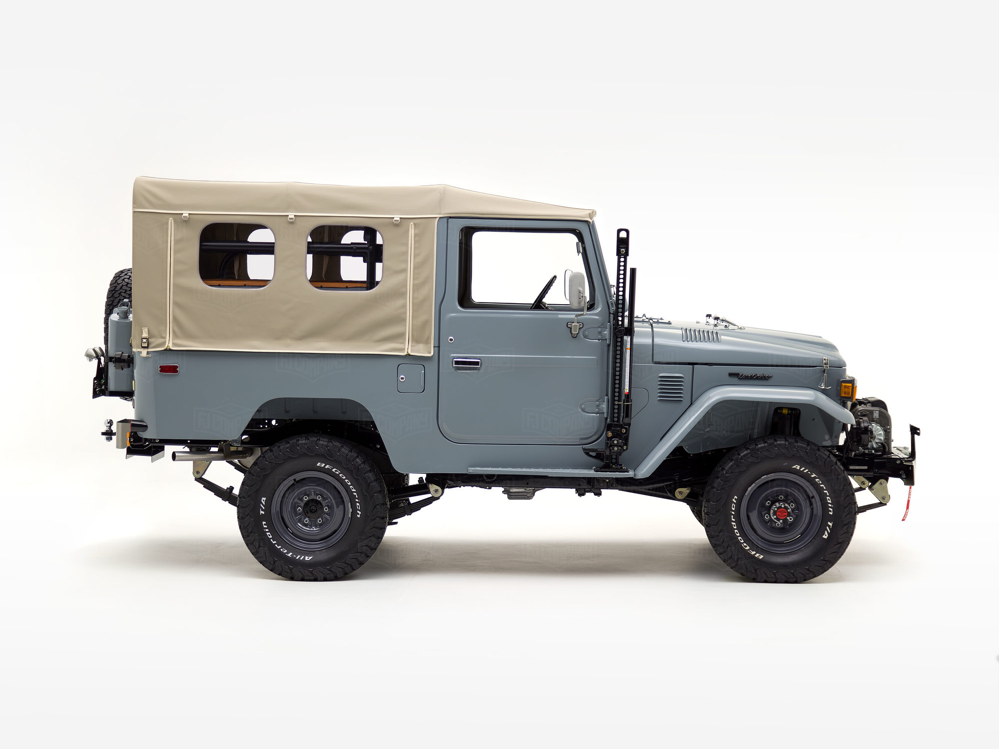 The FJ Company Toyota Land Cruiser 1982 FJ43-106982 Heath Gray