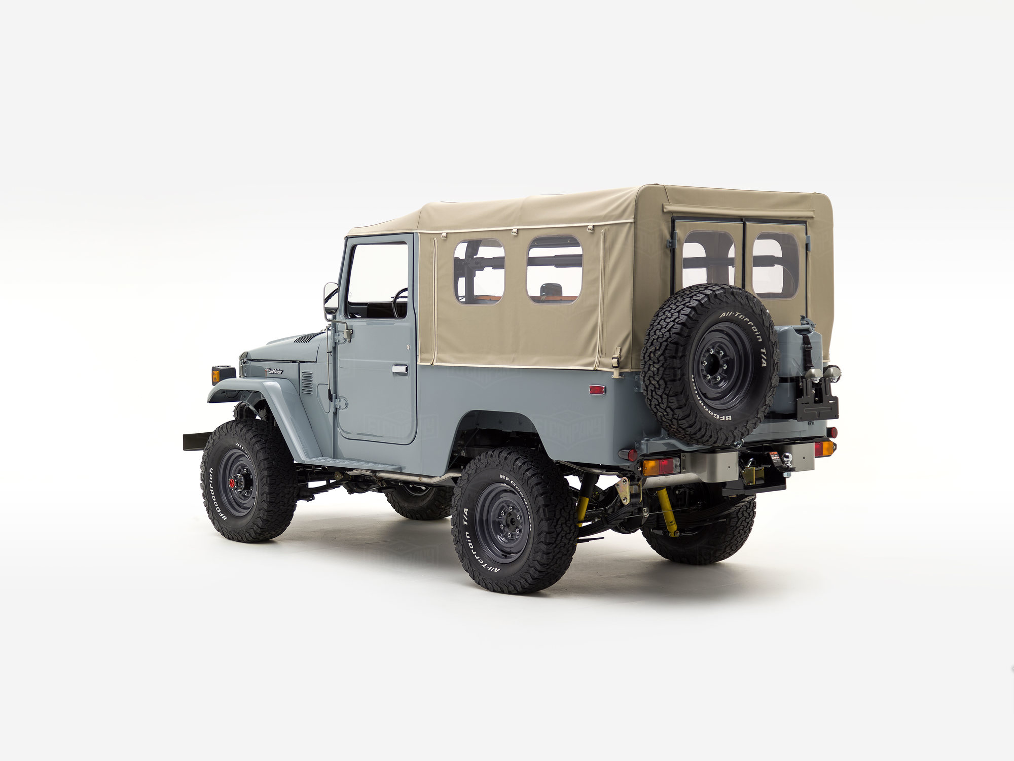 The FJ Company Toyota Land Cruiser 1982 FJ43-106982 Heath Gray