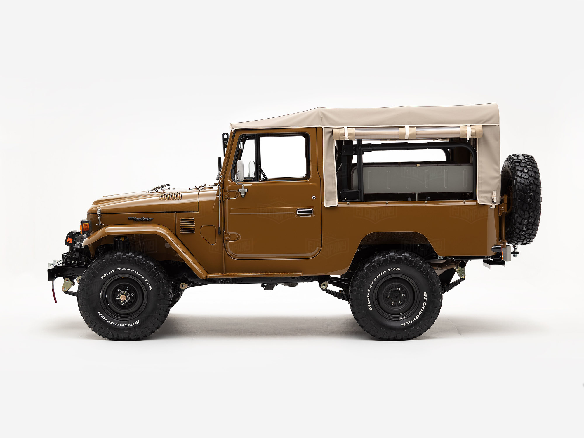 The FJ Company Toyota Land Cruiser 1982 FJ43-109790 Olive