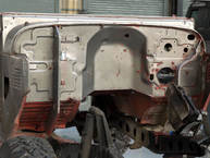 1982 Toyota Land Cruiser FJ43  Red FJ43 109790