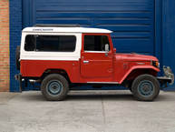 1982 Toyota Land Cruiser FJ43  Red FJ43 109790