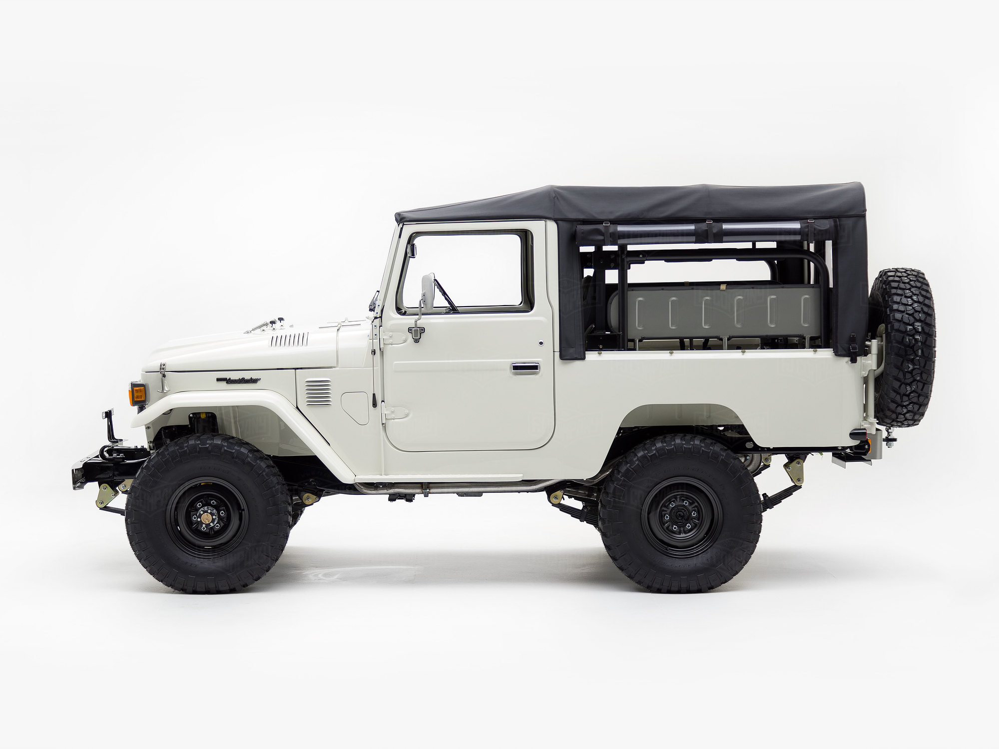 The FJ Company Toyota Land Cruiser 1982 FJ43-107767 White