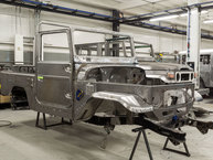 The FJ Company Toyota Land Cruiser 1982 FJ43-107767 White