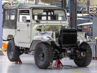 The FJ Company Toyota Land Cruiser 1982 FJ43-107767 White