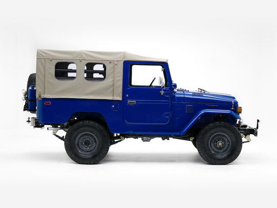 The FJ Company Toyota Land Cruiser 1982 FJ43-109152 Medium Blue