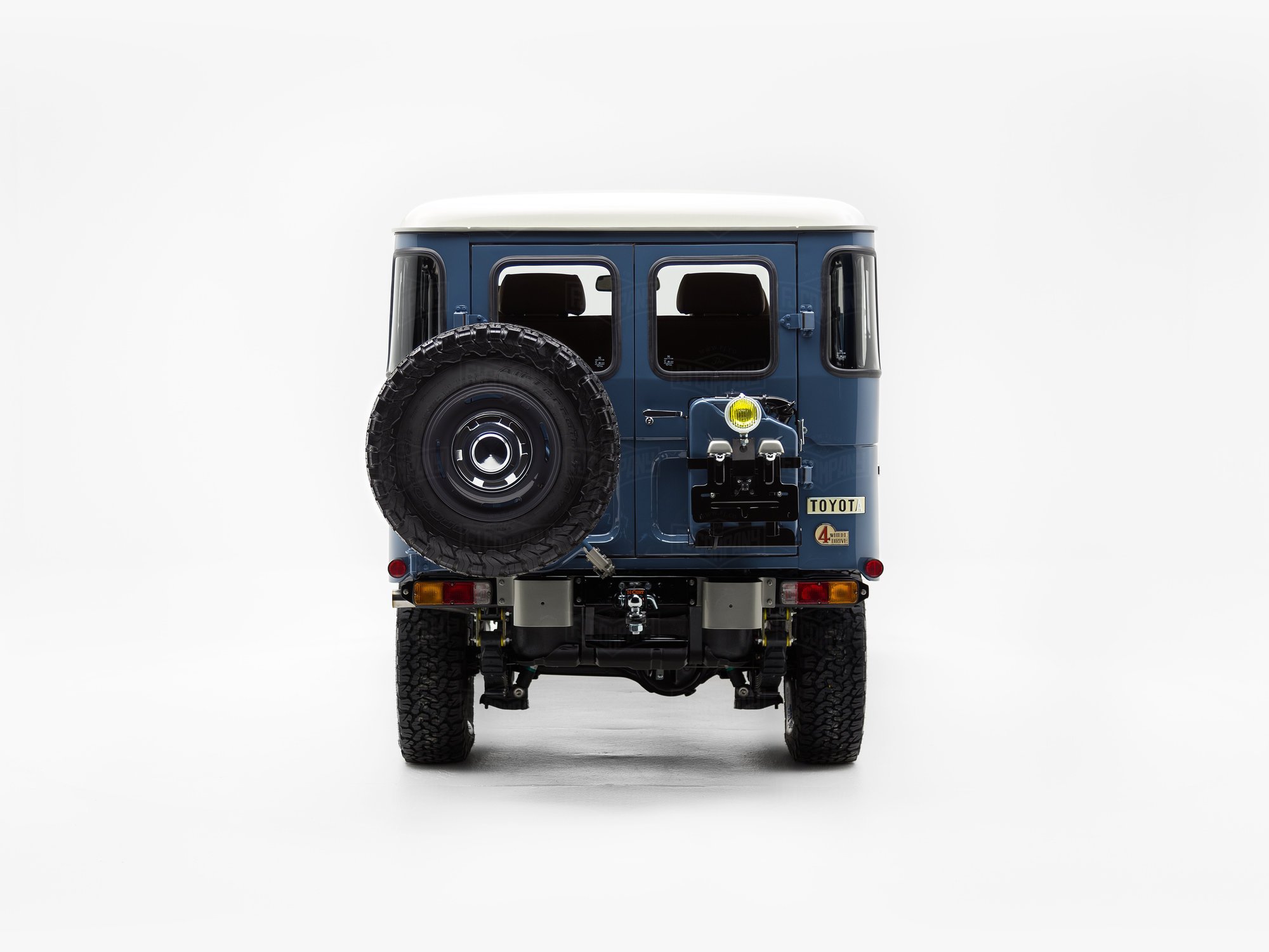 The FJ Company Toyota Land Cruiser 1982 FJ43-108232 Cadet Blue
