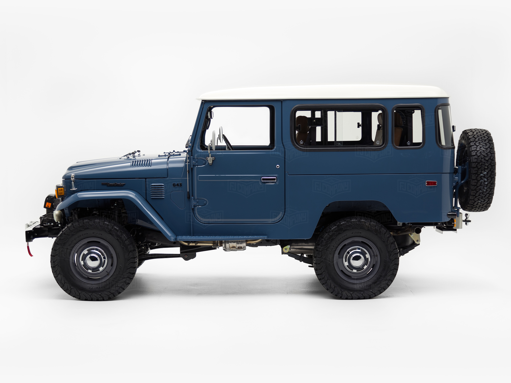 The FJ Company Toyota Land Cruiser 1982 FJ43-108232 Cadet Blue