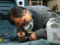 The FJ Company Toyota Land Cruiser 1982 FJ43-108232 Cadet Blue