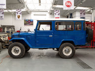 1983 Toyota Land Cruiser BJ46 Medium Blue BJ46-000660 Before Restoration