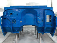 1983 Toyota Land Cruiser BJ46 Medium Blue BJ46-000660 Before Restoration