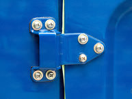 1983 Toyota Land Cruiser BJ46 Medium Blue BJ46-000660 Before Restoration