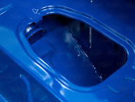 1983 Toyota Land Cruiser BJ46 Medium Blue BJ46-000660 Before Restoration